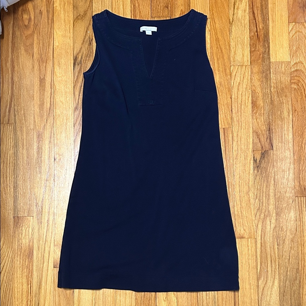 New York & Company Deep Blue Sleeveless Top